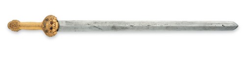 金银嵌宝石兽面纹铁剑 明永乐（公元1403-24） 长: 90.3 公分 Royal Armouries, Leeds