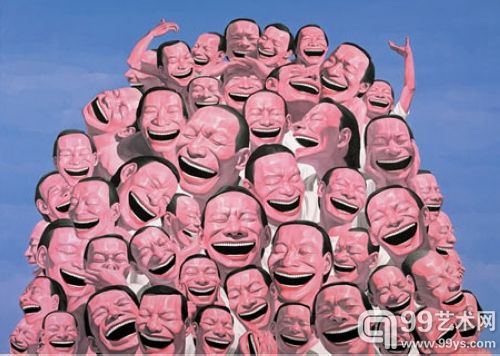 岳敏君作品(此图与文章无关)
