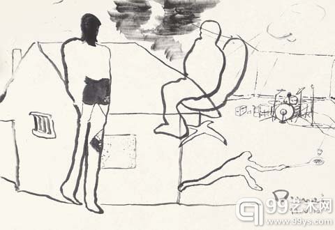 窦唯绘画作品