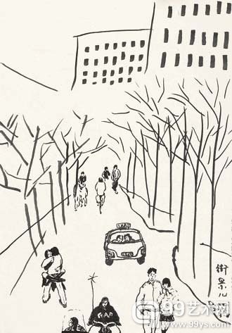 窦唯绘画作品