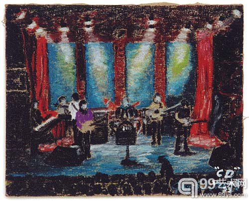 窦唯绘画作品