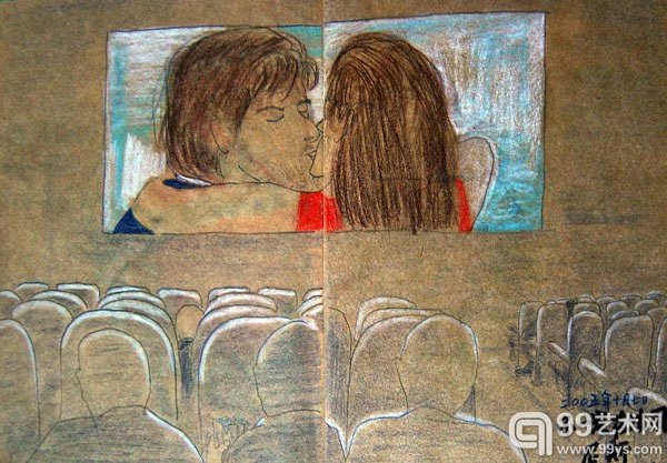 窦唯绘画作品