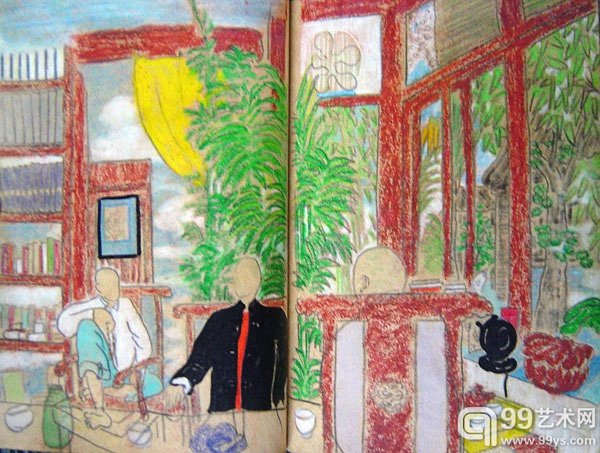 窦唯绘画作品
