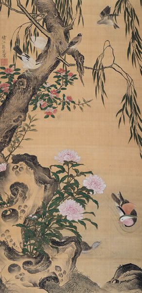 戴有恒 富春山色纸本立轴27 × 36 cm
