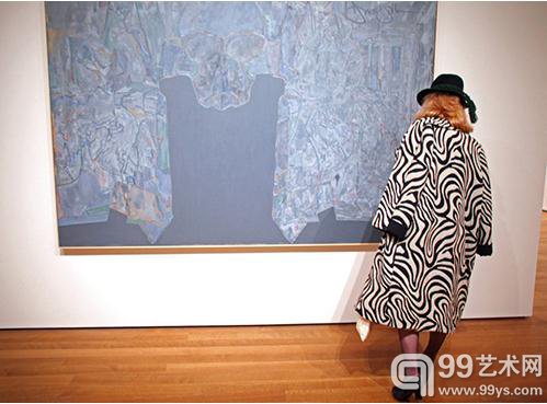 贾斯培·琼斯位于纽约现代艺术博物馆的个展“遗憾”现场