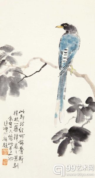 徐悲鸿(1895-1953)鸴斯图