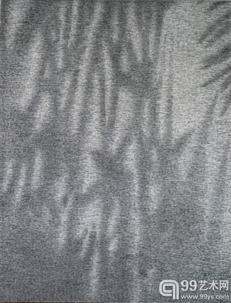张诠 竹影-1 纸本水墨250cm×190cm 2010