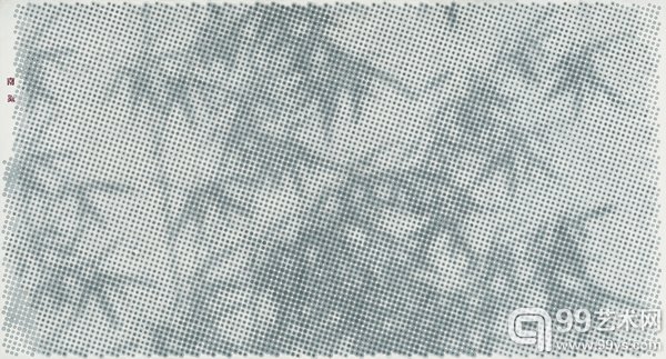 南溪－新绿A  宣纸水墨  96cmx160cm  2014
