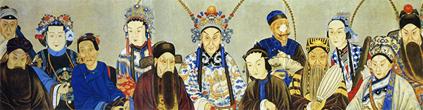 晩清沈蓉圃绘《同光十三絶》