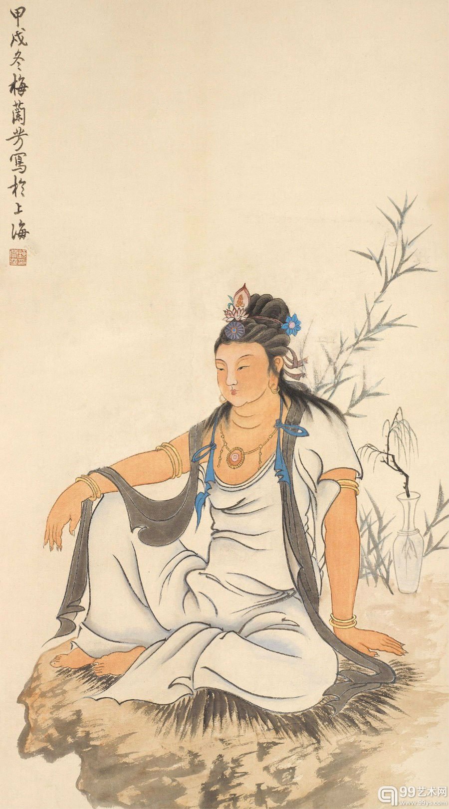 梅兰芳 观音像