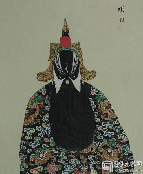 梅兰芳藏清宫戏曲人物画
