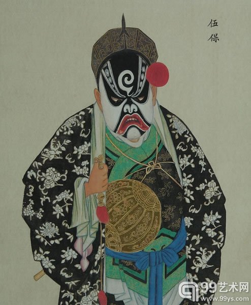 梅兰芳藏清宫戏曲人物画