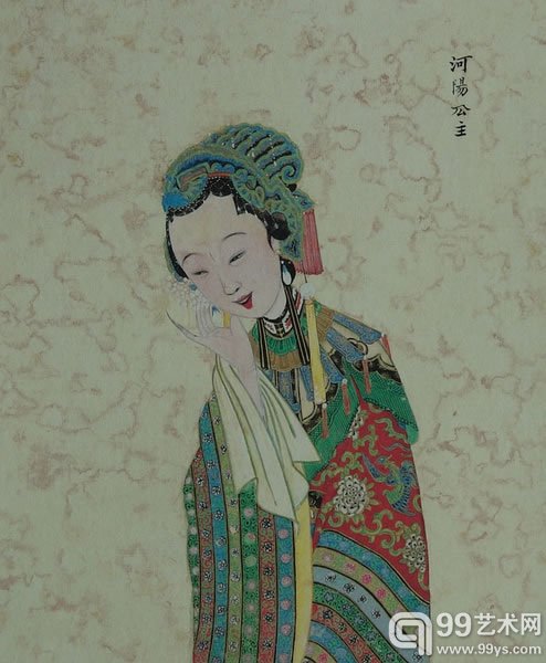 梅兰芳藏清宫戏曲人物画