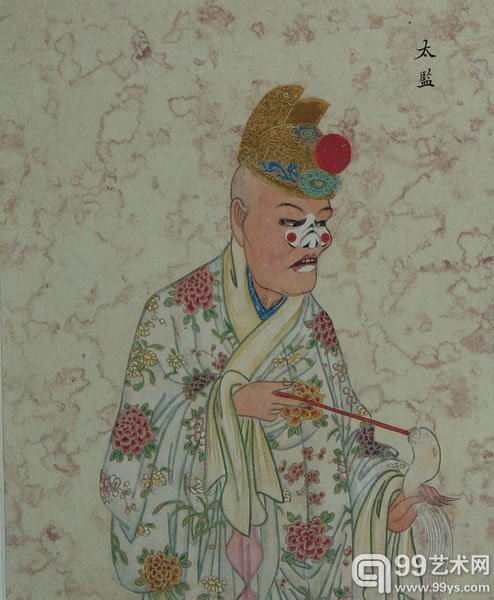 梅兰芳藏清宫戏曲人物画