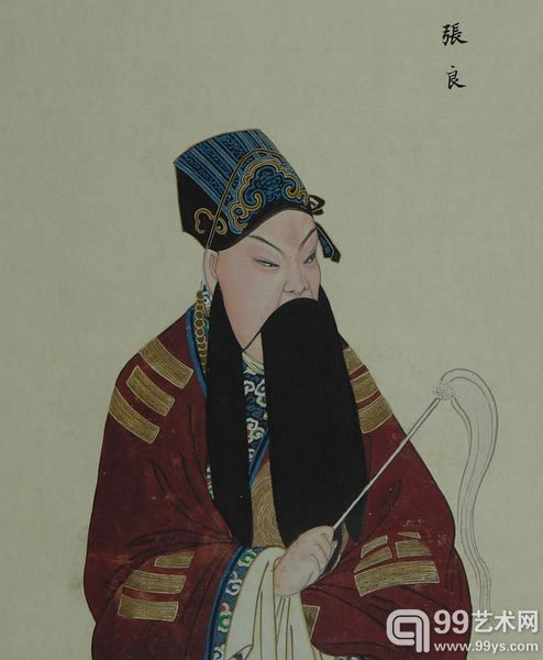 梅兰芳藏清宫戏曲人物画