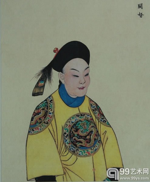 梅兰芳藏清宫戏曲人物画
