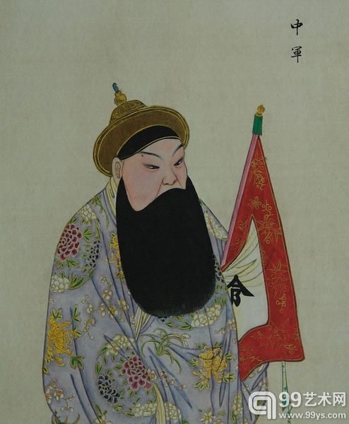 梅兰芳藏清宫戏曲人物画