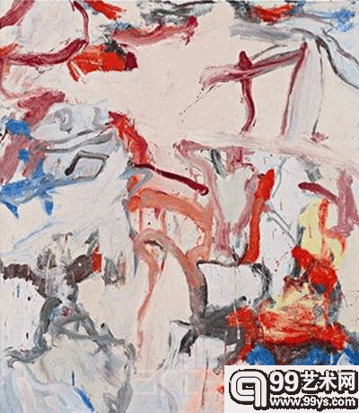 威廉姆·德·库宁　《Untitled VI》