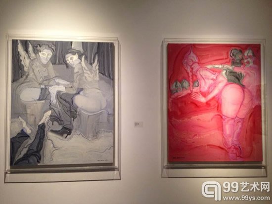 展览现场作品