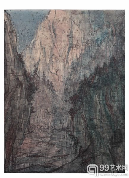 王亚彬 《琴弦峰》 String Peak  150x110cm 2014