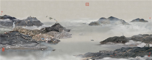 虞山泊舟图—姚璐