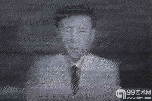 王光乐（b.1976）《新闻之二》布面油画130×180cm2001年