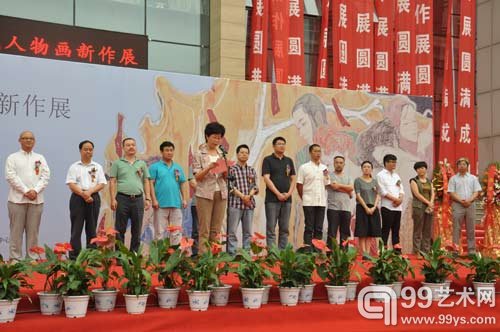 中共桓台县委宣传部部长赵霞致辞--一弘摄影