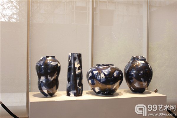 弗莉斯蒂-艾丽芙手绘钴料青花瓷系列作品