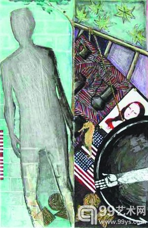 　　贾斯培·琼斯（Jasper Johns）作品《季节》