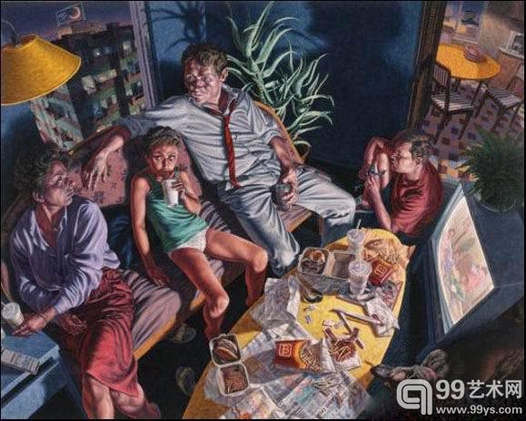 F. 赫斯  《The Night, 1988》