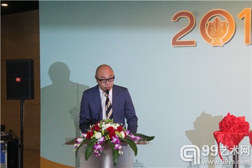 澳门特区政府文化局文化活动厅厅长杨子健先生致辞