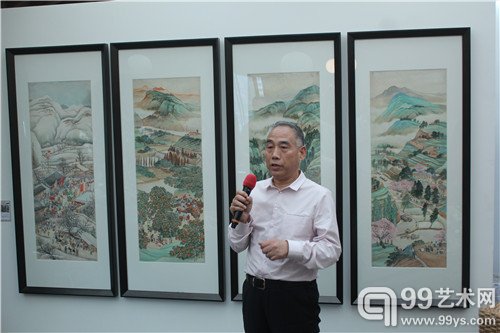 广州艺术品行业商会副会长张正欣先生发言