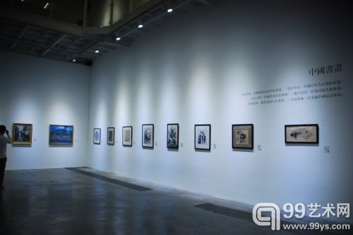 分现当代艺术品及名家书画精品线下展览现场