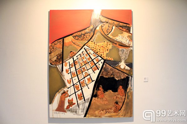 现场展示作品