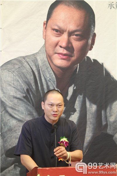 艺术家金延林先生致辞