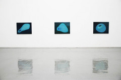 孔令楠，“海滩”展览现场，2014.