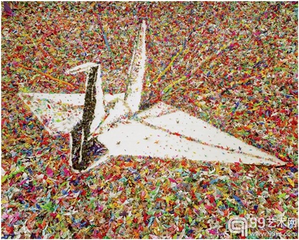 7.Vik Muniz, Crane (2011)
