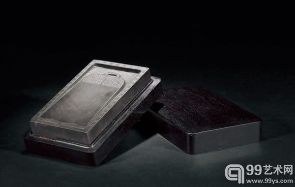 清 端石古钟砚