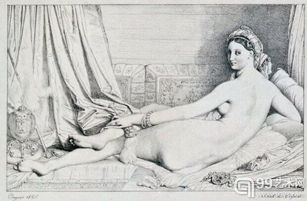 《宫女》 ，1825年
