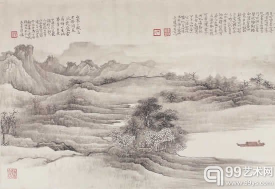 秋山行旅 牛孝杰