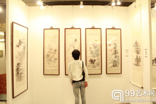 匡时2014夏拍预展现场