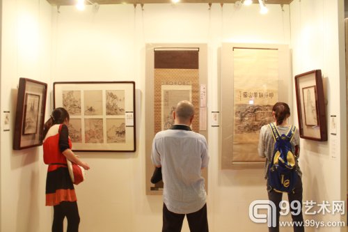 匡时2014夏拍预展现场