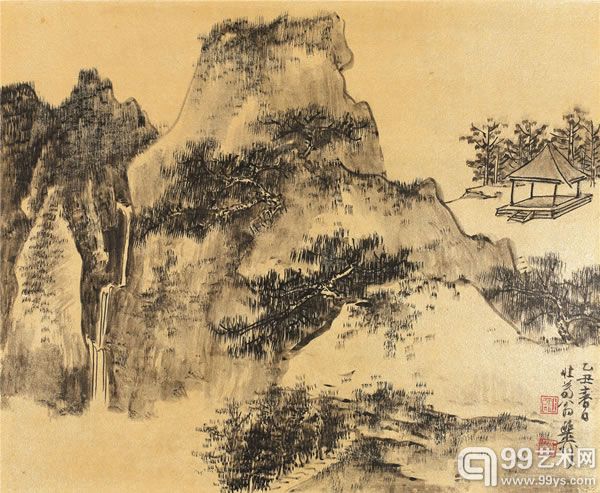 谢稚柳 《江山粹美册》