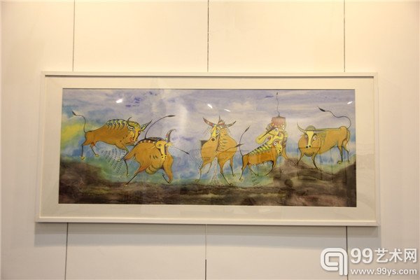 现场展出作品