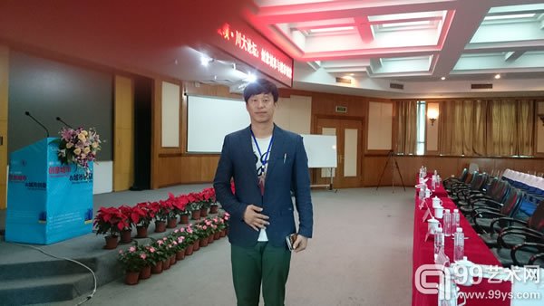 韩国美术经营管理研究所所长金允爕接受99艺术网采访