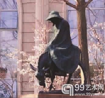 《驴背诗思》 复旦大学：驴子的笃诚、诗人的忧郁一起构成了‘驴背诗思’的深邃意境