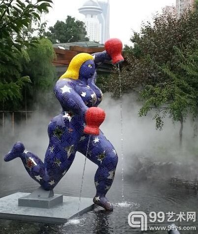 法国著名女艺术家妮基·桑法勒(NikideSaintPhalle)作品《天地乐源》