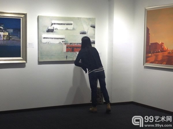 南京国际美术展预展现场