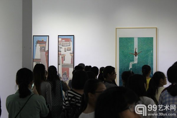 南京国际美术展预展现场