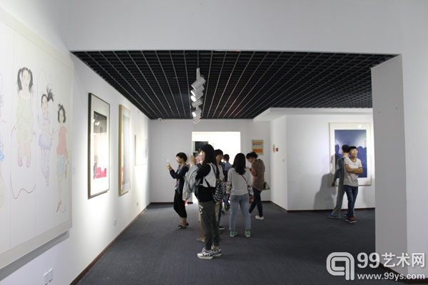 南京国际美术展预展现场